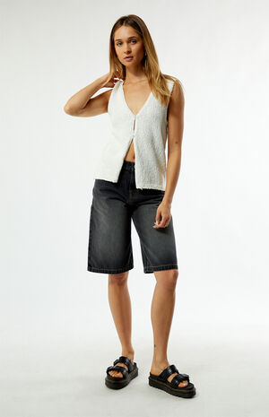 Adele Longline Knit Vest image number 4