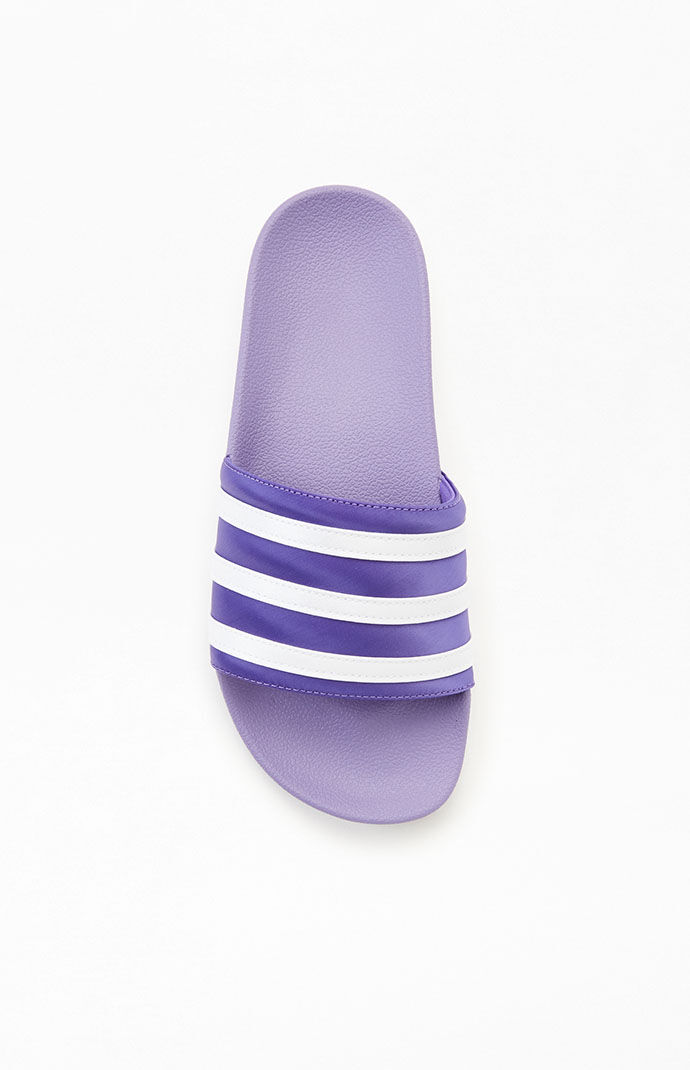 Purple shop adidas sandals