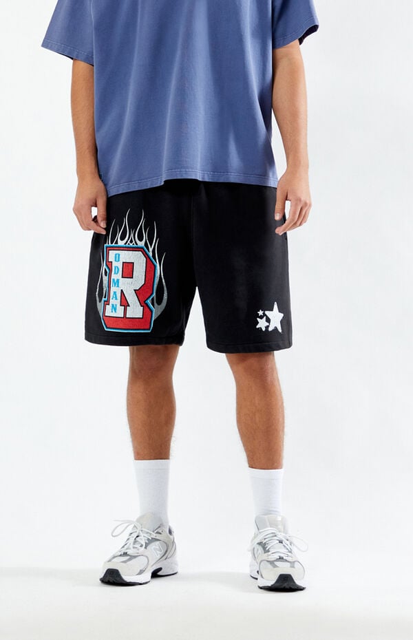 RODMAN BRAND Varsity Fleece Shorts