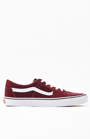 Burgundy Sk8-Low Shoes image number 2