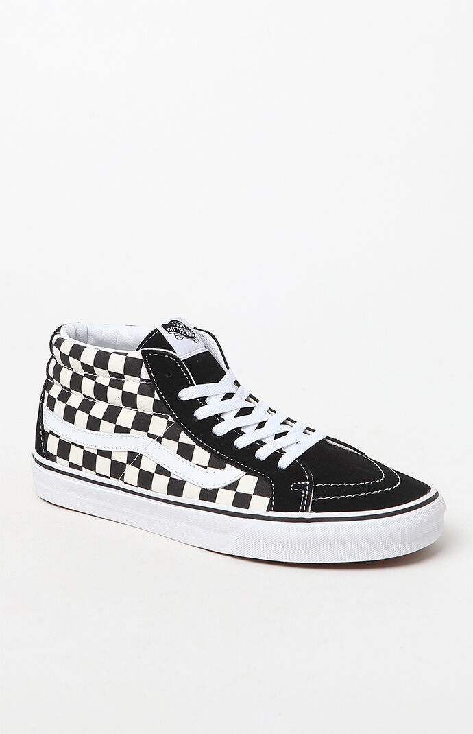 Vans Sk8-Mid Reissue Checkerboard Shoes at PacSun.com