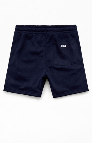 Kids NY Yankees Mesh Basketball Shorts image number 2