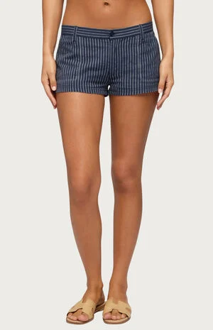 Lina Pinstripe Shorts image number 1
