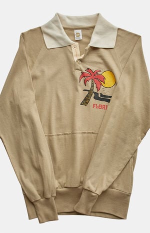 '80s Florida Polo Long Sleeve Sweatshirt image number 3