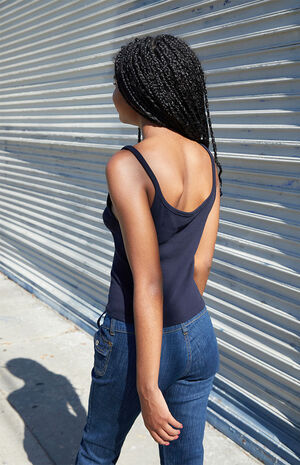 Blue Beyonca Tank Top image number 5