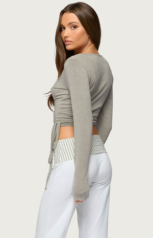 Malenna Wrap Top image number 3