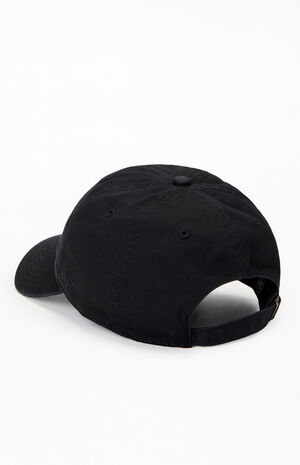 Black LA Dodgers Clean Dad Hat image number 3