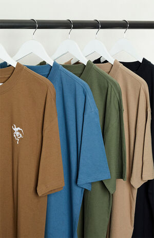 5 Pack Embroidered T-Shirts image number 2