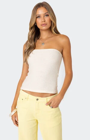 Albina Textured Tube Top image number 1