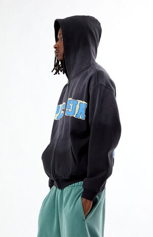 Varsity Bear Full Zip Hoodie image number 3
