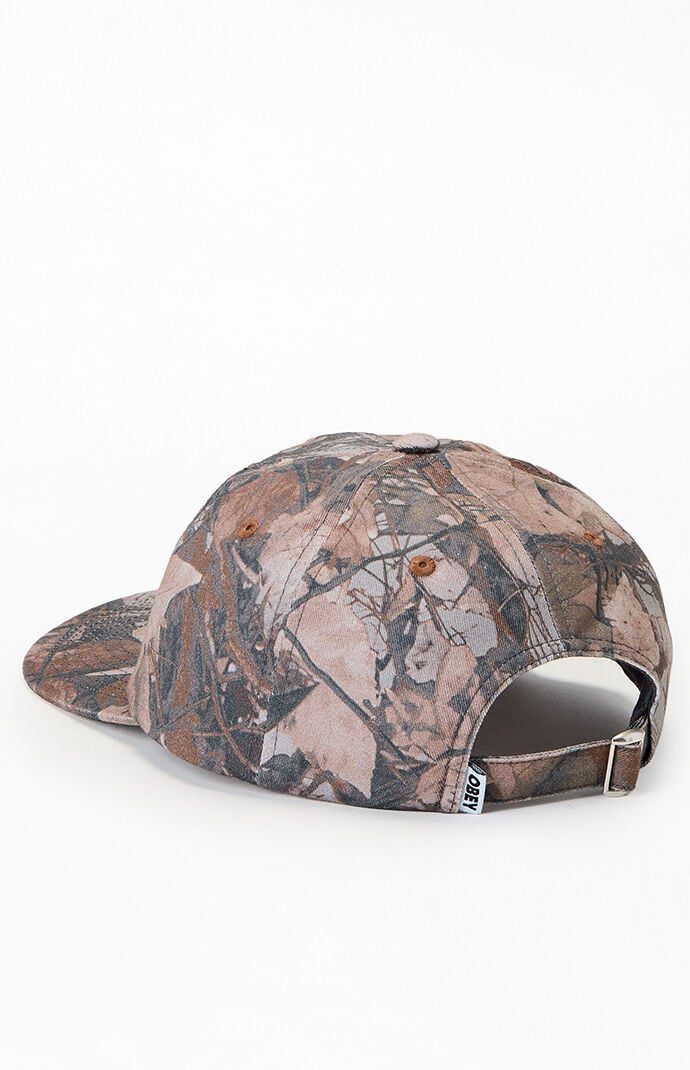 Obey Slanted Pigment 6 Panel Strapback Hat