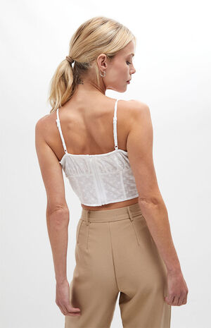 Embroidered Corset Top image number 3