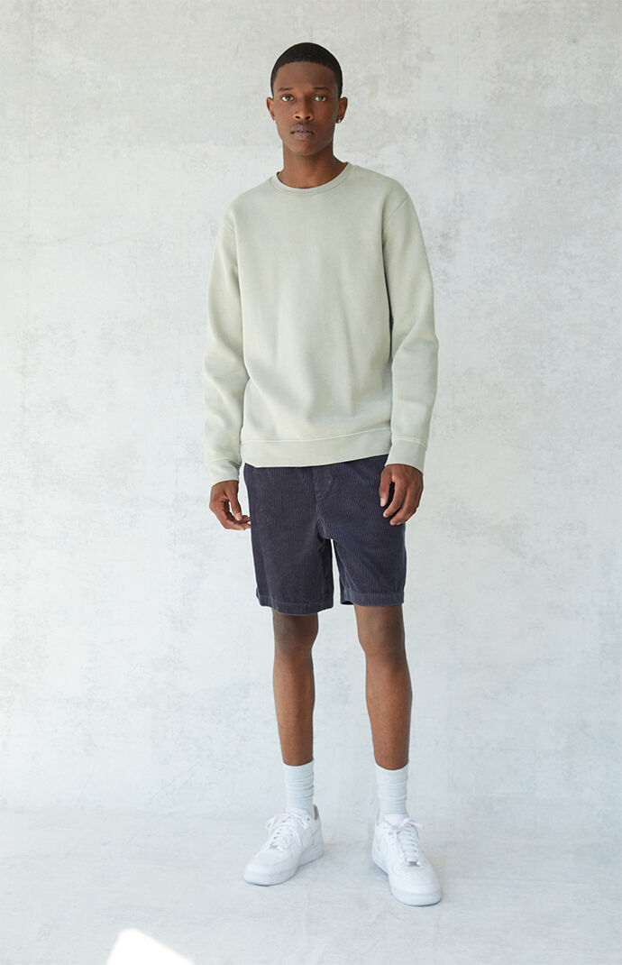 Graphite Corduroy Volley Shorts