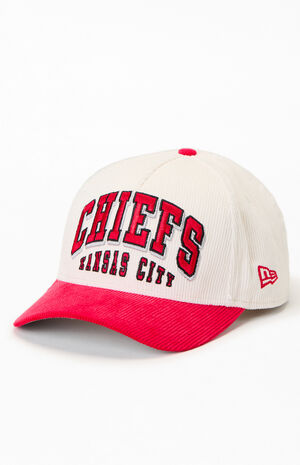 Kansas City Chiefs 9FORTY Corduroy Snapback Hat image number 4