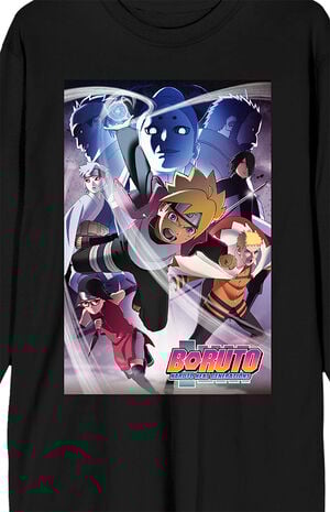 Boruto Uzumaki With Rasen Long Sleeve T-Shirt image number 2