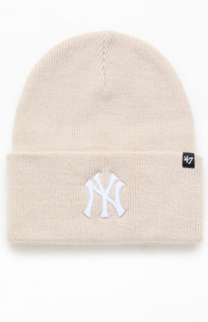 NY Yankees Haymaker Cuff Knit Beanie image number 1