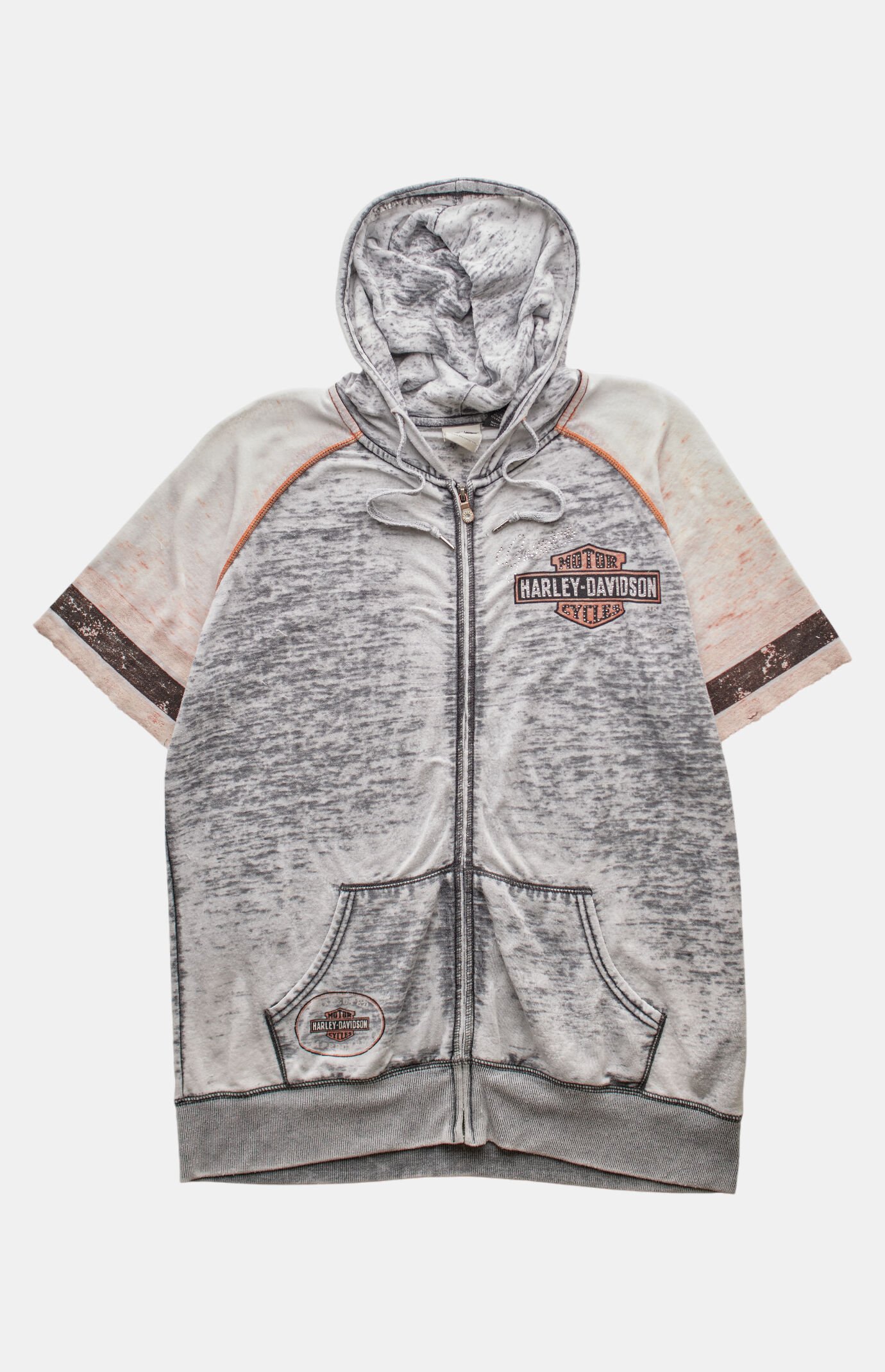 PS VINTAGE 2000s Harley Davidson Zip Hoodie