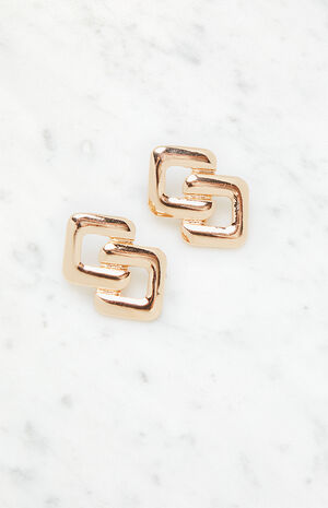 Square Drop Earrings image number 2
