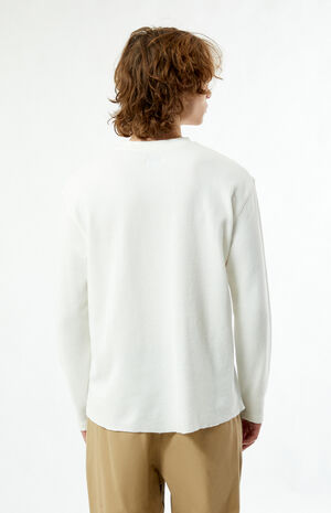 Classic Waffle Knit Long Sleeve T-Shirt image number 4