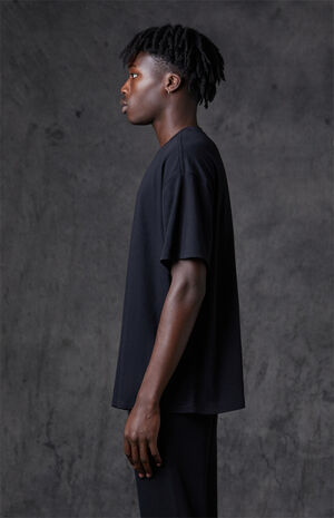 Essentials Black 3 Pack T-Shirts image number 3