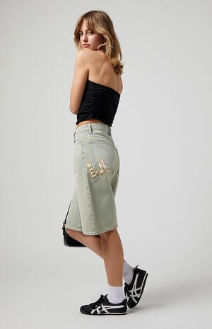Leopard LA Extreme Denim Jorts