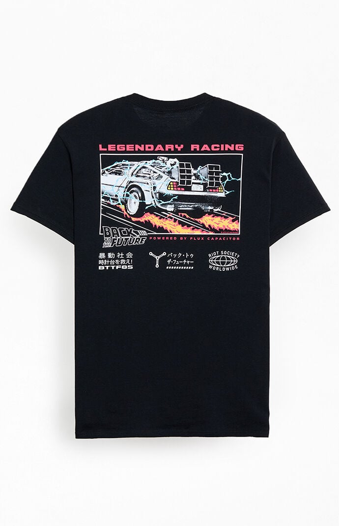 Riot Society Back To the Future Racing T-Shirt