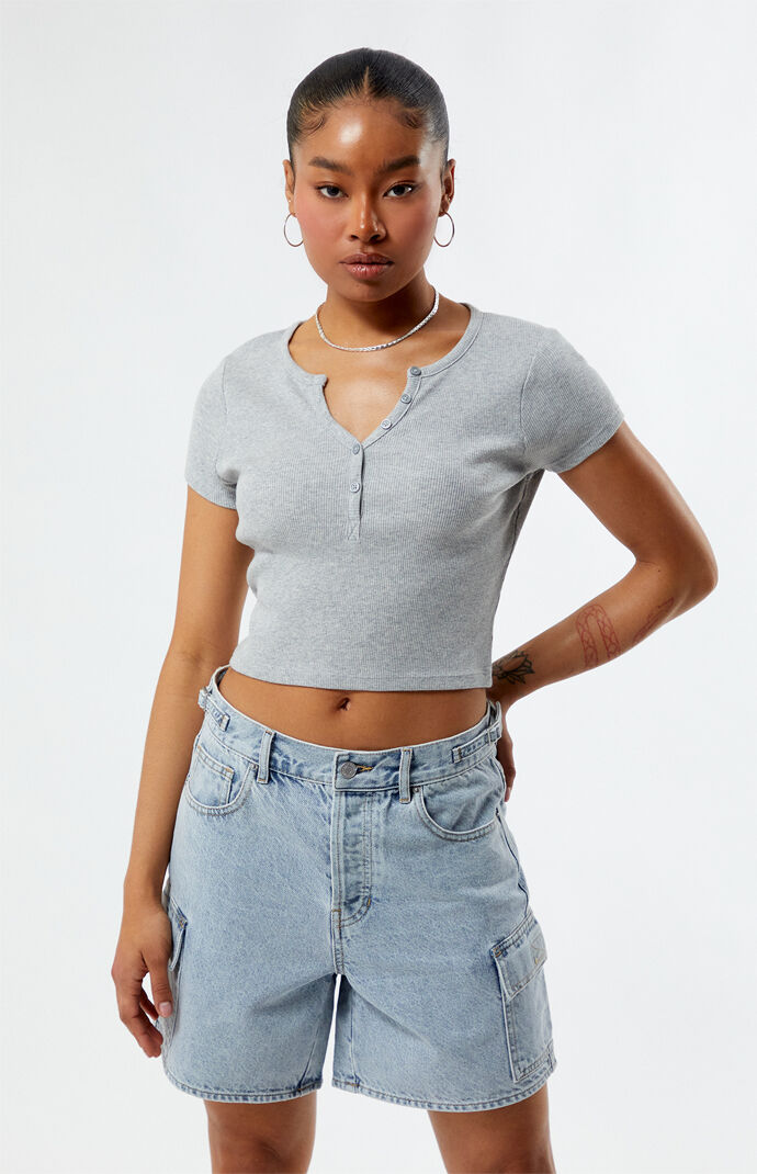 Est. PAC 1980 Henley Short Sleeve Top | PacSun