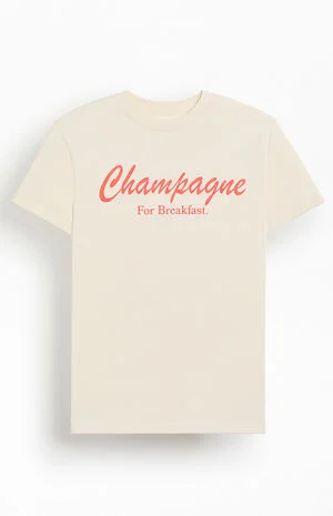 Champagne For Breakfast T-Shirt image number 1