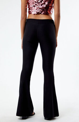 Lace-Up Flare Trousers image number 4