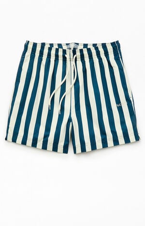 Dune Striped 4.5" Swim Trunks image number 1