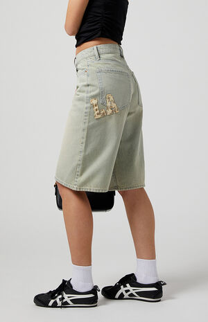 Leopard LA Extreme Denim Jorts image number 4