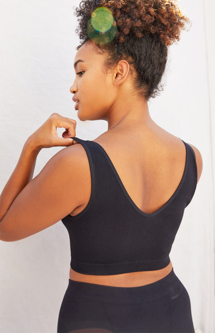 Seamless Ribbed Forever Longline Bralette