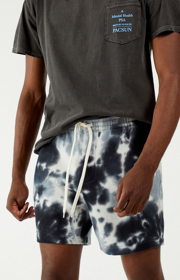 PacSun Tie Dyed Sweat Shorts PacSun