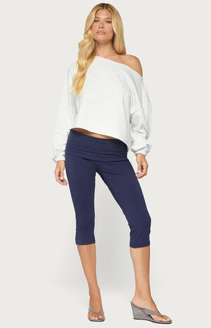 Rocio Foldover Capri Pants image number 4