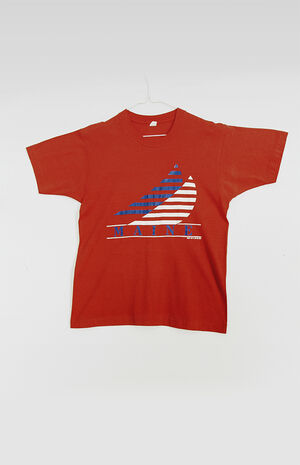 Upcycled Maine T-Shirt image number 1