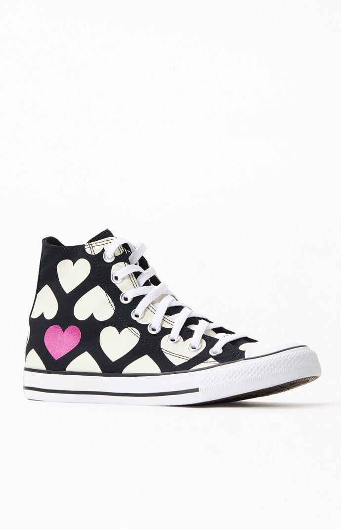 Converse Chuck Taylor All Star Hi Heart Shoes PacSun