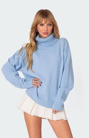 Isabelle Oversized Turtle Neck Sweater image number 1