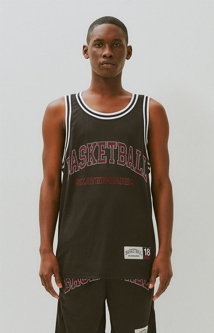 Basketball Skateboards Mesh Basketball Jersey Pacsun