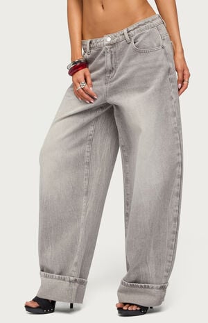 Kella Low Rise Baggy Jeans image number 2