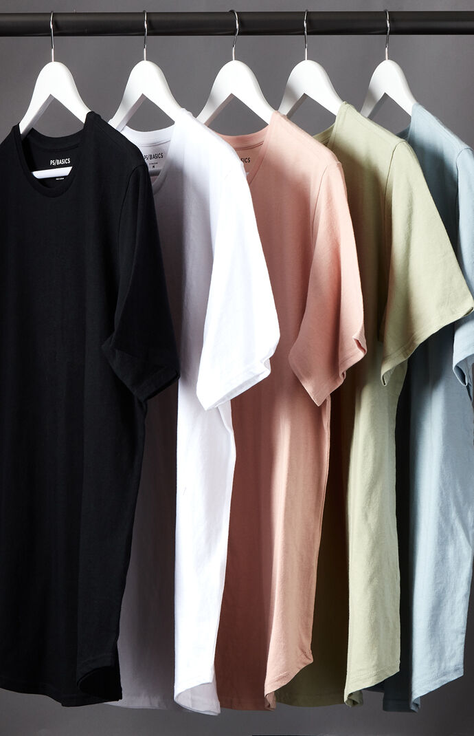 5-Pack Scallop T-Shirts