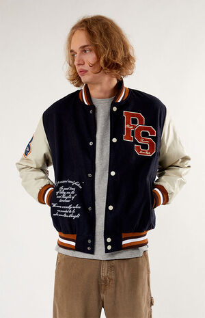 Pacific Sunwear Tech Varsity Jacket image number 1