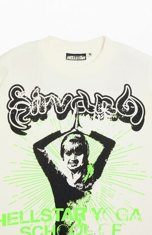 White Yoga Remix T-Shirt image number 3