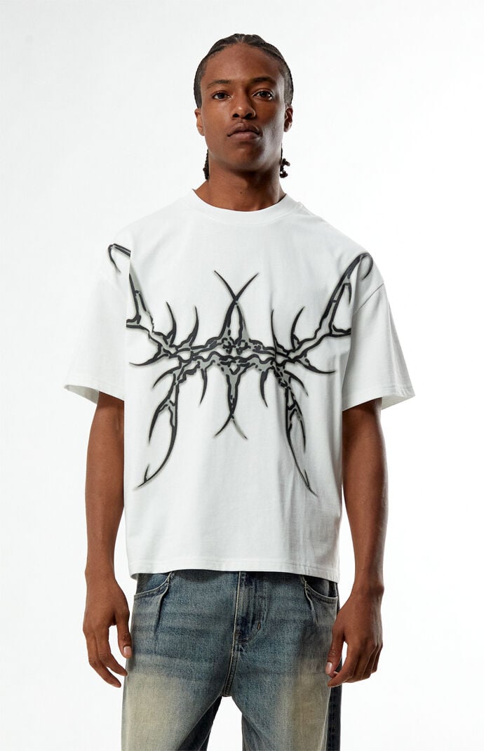 Pacsun Metallic Cyber T-Shirt