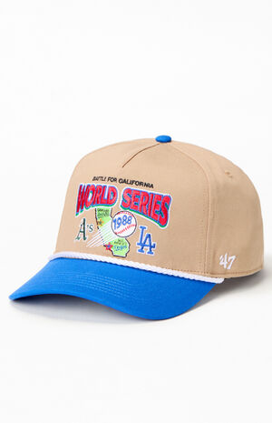 1988 World Series A's vs Dodgers Snapback Hat image number 4