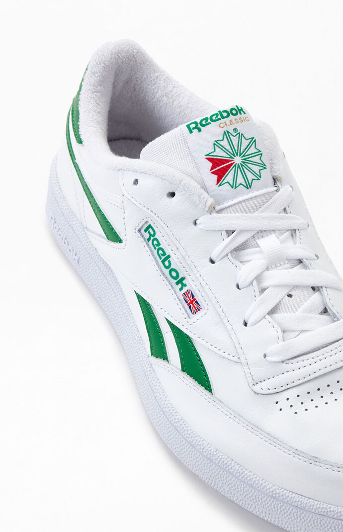 White & Green Club C Revenge Shoes