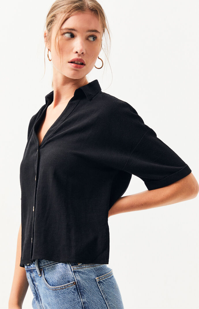 Linen Button-Down Shirt