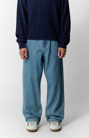 Dylan Baggy Jeans Florence Patch Medium Blue image number 2
