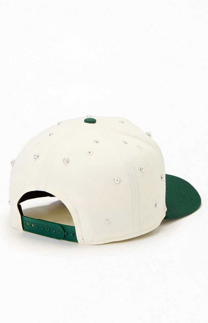 New Era Oakland A's 9FIFTY A-Frame Pearl Embellished Snapback Hat