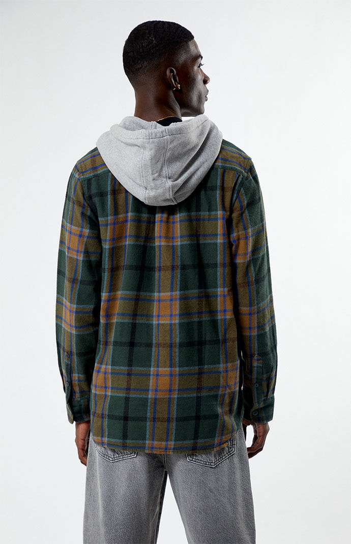 Vans Lopes Hooded Flannel Shirt PacSun