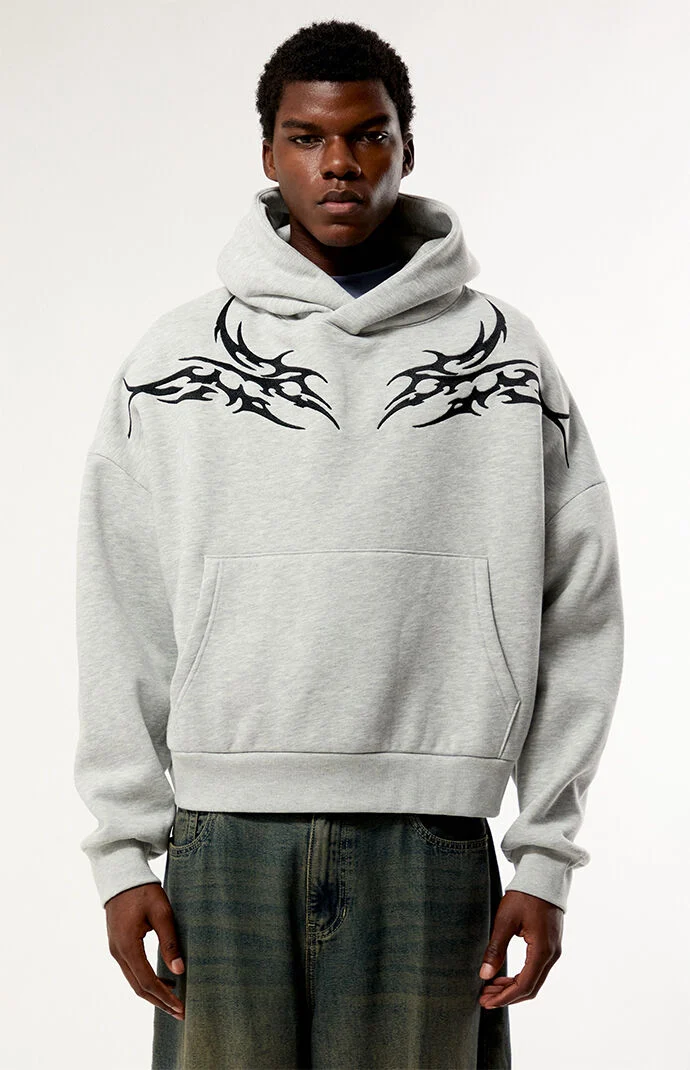 Pacsun Lucid Static Cropped Hoodie